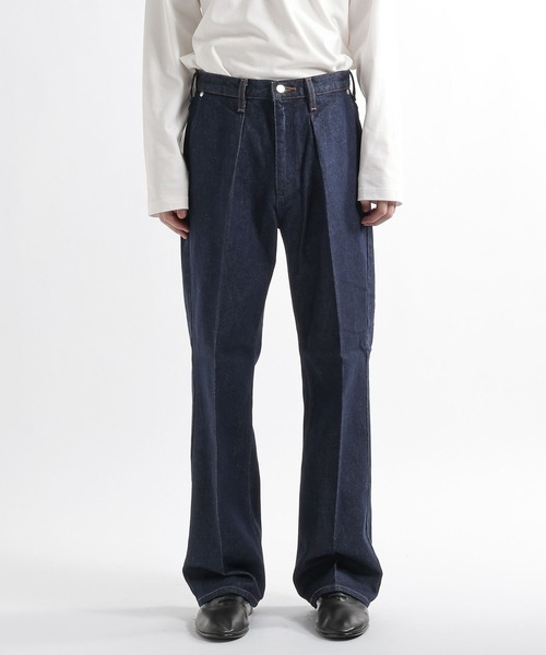 HARE（ハレ）の「【Wrangler×HARE SET UP対応】ストレートパンツ(HARE)（デニムパンツ・メンズ・ブルー/ブラック・MEDIUM/SMALL）」の16枚目の写真