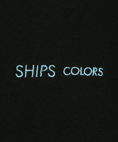 SHIPS Colors（シップス カラーズ）の「〈キーホルダー付属〉 SHIPS Colors ロゴ ワンポイント 刺繍 スウェット（スウェット・メンズ・ブラック/グレー/ナチュラル/ベージュ・MEDIUM/X-LARGE/LARGE）」の17枚目の写真
