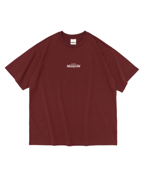NINETYMINUTES(ナインティーミニッツ)の「スタジアム ブループリント 半袖Tシャツ(ワイン)(Tシャツ/カットソー・メンズ・その他・2XL/LARGE/X-LARGE/SMALL/MEDIUM)」の2枚目の写真