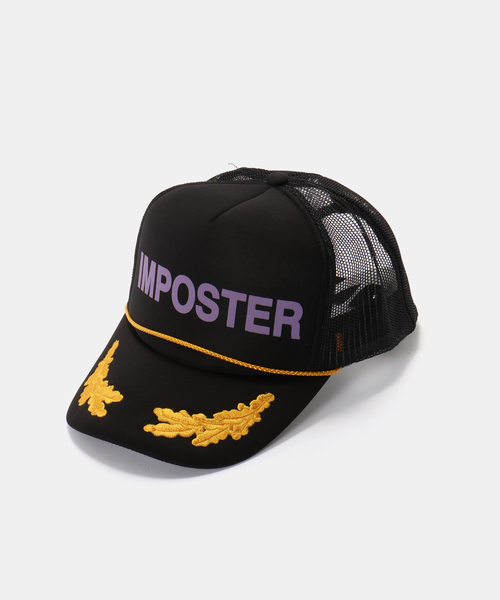 Ashley williams キャップ Ashley Williams】 EMBROIDERED TRUCKER HAT（キャップ）｜Oriens