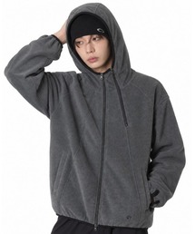 Openyard（オープンヤード）の「『Openyard/オープンヤード』PANEL HOODED FLEECE JACKET/パネルフードフリースジャケット（その他アウター）」