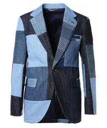 UNITED ARROWS & SONS | UNITED ARROWS & SONS（ユナイテッドアローズ＆サンズ）PATCHWORK P-JACKET(テーラードジャケット)