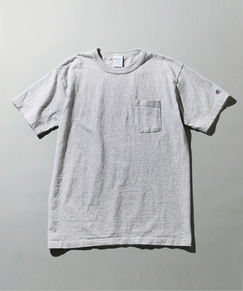 Champion（チャンピオン）の「【Champion/チャンピオン】MENS カットソー（Tシャツ/カットソー・メンズ・グレー/ブラック/ホワイト・MEDIUM/SMALL/LARGE）」の14枚目の写真
