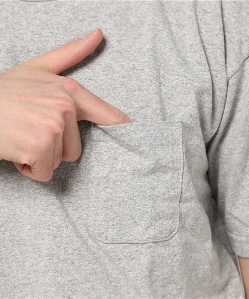 Champion（チャンピオン）の「【Champion/チャンピオン】MENS カットソー（Tシャツ/カットソー・メンズ・グレー/ブラック/ホワイト・MEDIUM/SMALL/LARGE）」の11枚目の写真