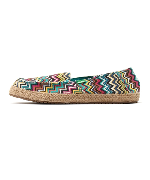 sanuk(サヌーク)の「SANUK / W FUNKY FIONA(スリッポン・レディース・ブルー系その他/ピンク系その他・22.0cm/23.0cm/24.0cm/25.0cm)」の3枚目の写真