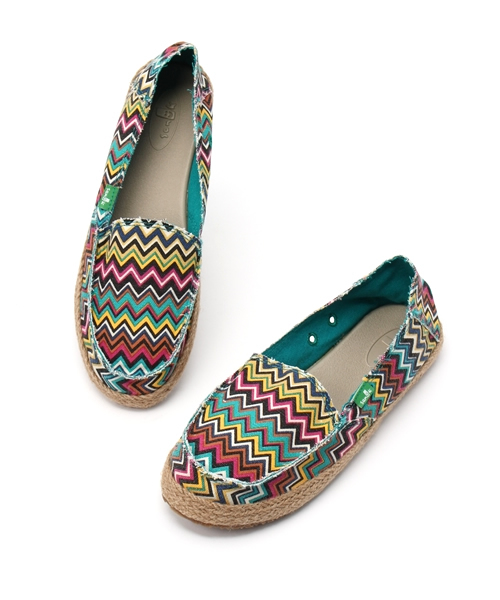 sanuk(サヌーク)の「SANUK / W FUNKY FIONA(スリッポン・レディース・ブルー系その他/ピンク系その他・22.0cm/23.0cm/24.0cm/25.0cm)」の6枚目の写真