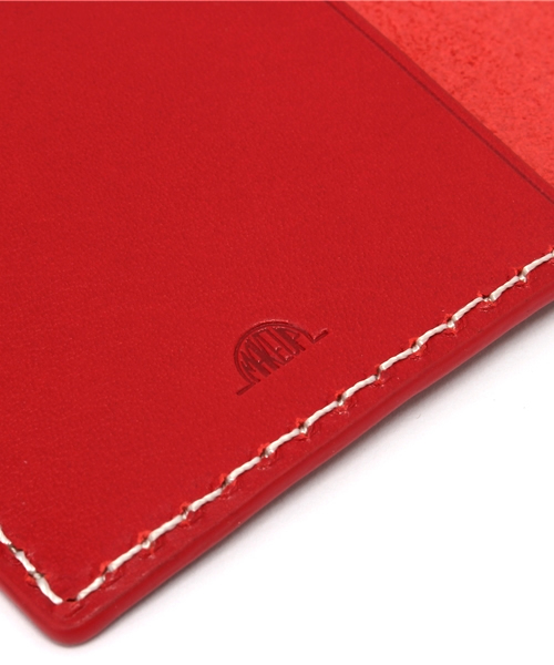  MAKE UP（メイクアップ）の「【MAKE UP】 レザーデートブックカバー（その他小物・メンズ・ブラウン/レッド/ライトブラウン・FREE）」の10枚目の写真