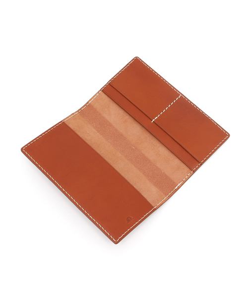  MAKE UP（メイクアップ）の「【MAKE UP】 レザーデートブックカバー（その他小物・メンズ・ブラウン/レッド/ライトブラウン・FREE）」の4枚目の写真