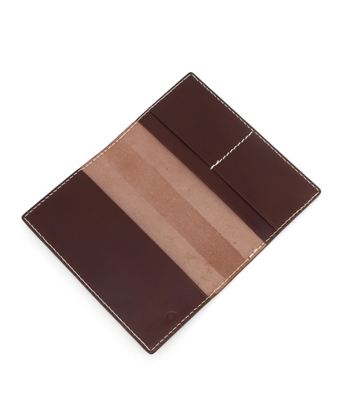  MAKE UP（メイクアップ）の「【MAKE UP】 レザーデートブックカバー（その他小物・メンズ・ブラウン/レッド/ライトブラウン・FREE）」の5枚目の写真