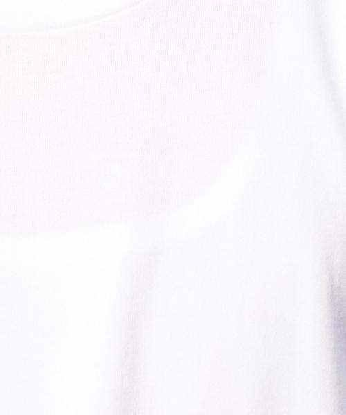 MONKEY TIME（モンキータイム）の「＜monkey time＞ 30テンジク ロング ショートスリーブ Tシャツ◆（Tシャツ/カットソー・メンズ・ホワイト/グレー・SMALL/X-LARGE/LARGE/MEDIUM）」の6枚目の写真