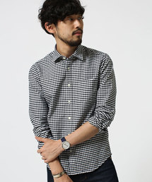 NANO universe | Oxfordチェックシャツ LS(シャツ/ブラウス)