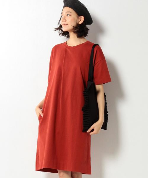 coen(コーエン)の「ラッフルフリルトート(トートバッグ・レディース・ブラック/ナチュラル/ネイビー・FREE)」の4枚目の写真