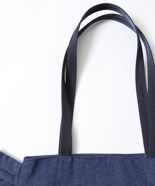 coen(コーエン)の「ラッフルフリルトート(トートバッグ・レディース・ブラック/ナチュラル/ネイビー・FREE)」の13枚目の写真
