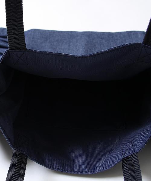 coen(コーエン)の「ラッフルフリルトート(トートバッグ・レディース・ブラック/ナチュラル/ネイビー・FREE)」の15枚目の写真