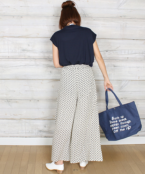 reca（レカ）の「やわらかワイドパンツ（その他パンツ・レディース・ブラック/ネイビー/オフホワイト・M）」の22枚目の写真