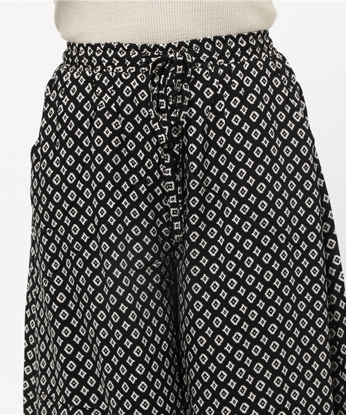 reca（レカ）の「やわらかワイドパンツ（その他パンツ・レディース・ブラック/ネイビー/オフホワイト・M）」の12枚目の写真