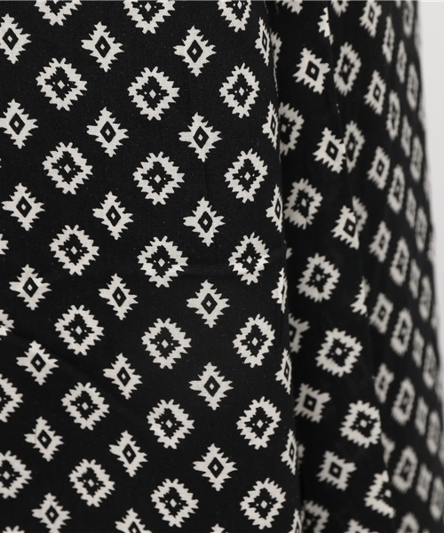 reca（レカ）の「やわらかワイドパンツ（その他パンツ・レディース・ブラック/ネイビー/オフホワイト・M）」の16枚目の写真