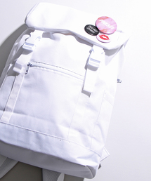 WEGO/缶バッヂ付きリュック