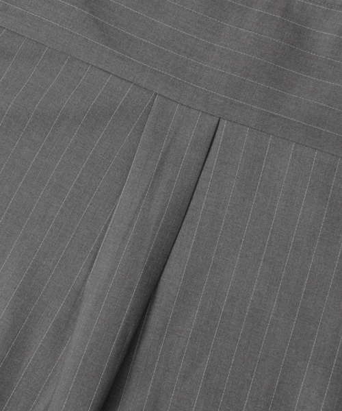 SENSE OF PLACE by URBAN RESEARCH(センスオブプレイスバイアーバンリサーチ)の「ストライプボリュームプルオーバーシャツ(シャツ/ブラウス・メンズ・グレー/ブラック・LARGE/MEDIUM)」の8枚目の写真