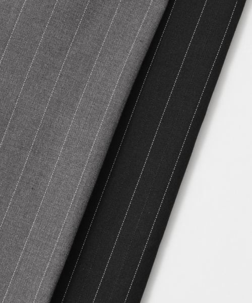 SENSE OF PLACE by URBAN RESEARCH(センスオブプレイスバイアーバンリサーチ)の「ストライプボリュームプルオーバーシャツ(シャツ/ブラウス・メンズ・グレー/ブラック・LARGE/MEDIUM)」の9枚目の写真