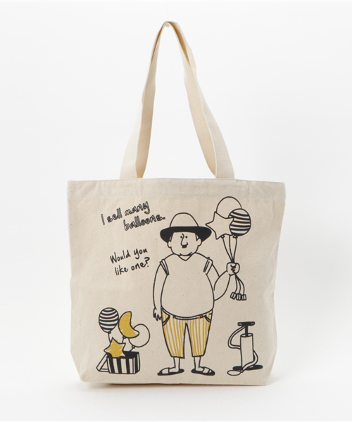 rovtski（ロフトスキー）の「おじさん トートバッグ（トートバッグ