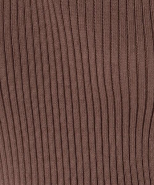 Another Edition(アナザーエディション)の「断ち切りVネックロングスリーブプルオーバー/AEBFC タチキリ V/N LSL PO◆(Tシャツ/カットソー・レディース・ホワイト/ブラウン/ライトブルー・FREE)」の15枚目の写真