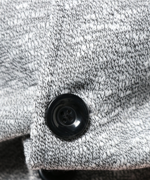 VENCEEXCHANGE（ヴァンスエクスチェンジ）の「STスラブニットソーチェスターコート               （チェスターコート・メンズ・ネイビー/グレー/ブラック・MEDIUM/LARGE）」の11枚目の写真