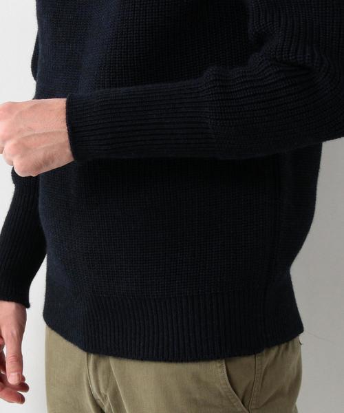 BATONER（バトナー）の「＜BATONER（バトナー）＞ AZE BIAS TTL（ニット/セーター・メンズ・ダークブラウン/ネイビー・1/2/3）」の15枚目の写真