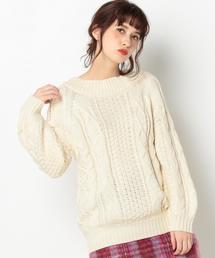 Another Edition | ケーブルニット/AEBC CABLE KNIT PO(ニット/セーター)
