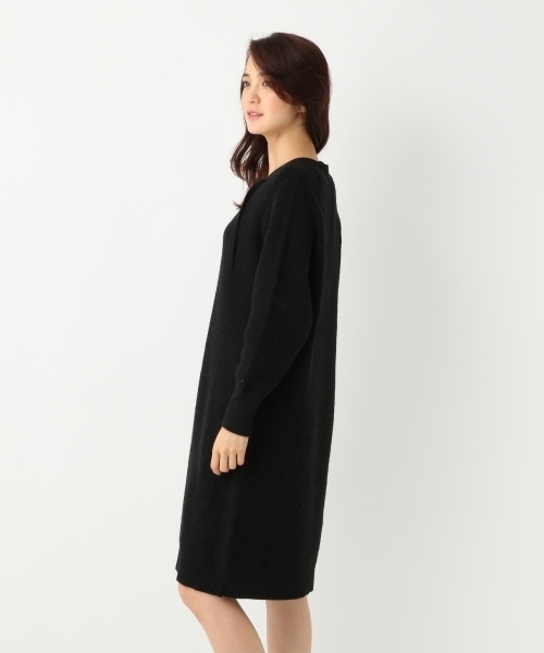 A part by（アパートバイ）の「7Gアゼレースアップワンピース 739525（ワンピース・レディース・ブラック/レッド/ライトグレー・FREE）」の7枚目の写真