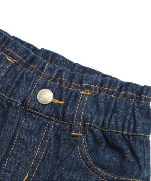 apres les cours（アプレレクール）の「裾スカラップデニムパンツ 7分丈（デニムパンツ・キッズ・ブルー/ネイビー・140/110/130/80/90/100/120）」の5枚目の写真