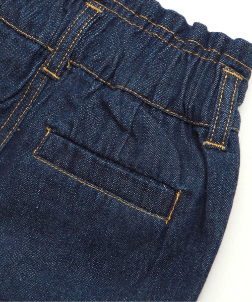 apres les cours（アプレレクール）の「裾スカラップデニムパンツ 7分丈（デニムパンツ・キッズ・ブルー/ネイビー・140/110/130/80/90/100/120）」の8枚目の写真