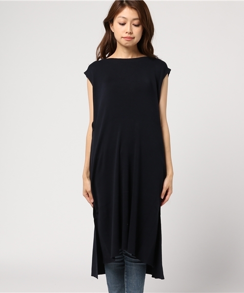 PEGGY LANA(ペギーラナ)の「Side Cross OP(ワンピース・レディース・イエロー/ネイビー/ライトグレー・FREE)」の9枚目の写真