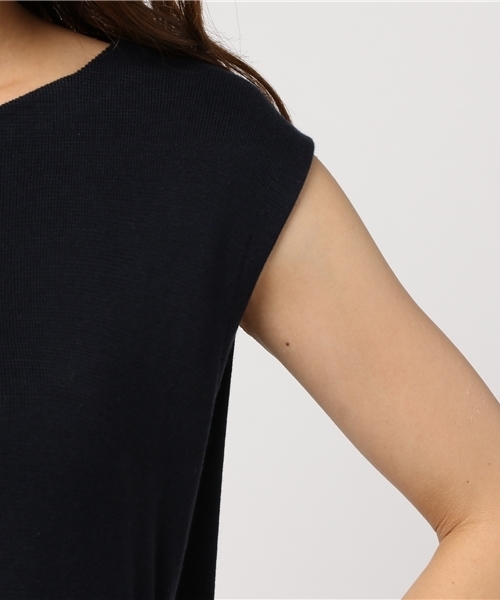 PEGGY LANA(ペギーラナ)の「Side Cross OP(ワンピース・レディース・イエロー/ネイビー/ライトグレー・FREE)」の5枚目の写真