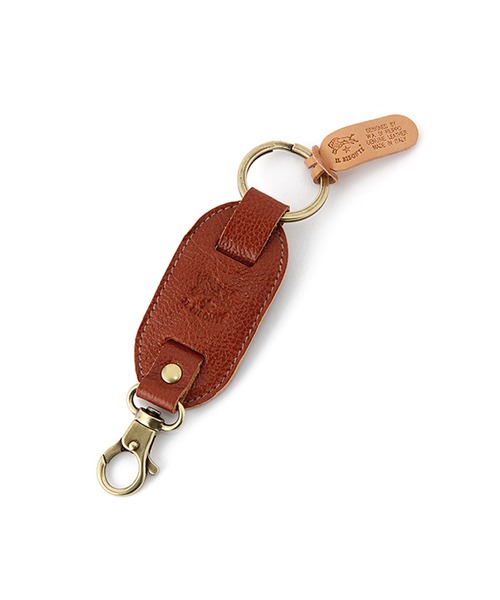 IL BISONTE(イルビゾンテ)の「IL BISONTE / ORIGINAL LEATHER / KEY HOLDER(キーホルダー・レディース・レンガ/オレンジ/ナチュラル/ライトブラウン/グレー/レッド/ダークブラウン/ブラック/グリーン/ネイビー/オリーブ/ホワイト・FREE)」の11枚目の写真