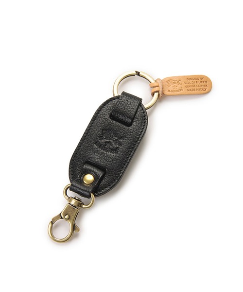 IL BISONTE(イルビゾンテ)の「IL BISONTE / ORIGINAL LEATHER / KEY HOLDER(キーホルダー・レディース・レンガ/オレンジ/ナチュラル/ライトブラウン/グレー/レッド/ダークブラウン/ブラック/グリーン/ネイビー/オリーブ/ホワイト・FREE)」の3枚目の写真