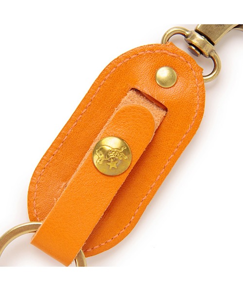 IL BISONTE(イルビゾンテ)の「IL BISONTE / ORIGINAL LEATHER / KEY HOLDER(キーホルダー・レディース・レンガ/オレンジ/ナチュラル/ライトブラウン/グレー/レッド/ダークブラウン/ブラック/グリーン/ネイビー/オリーブ/ホワイト・FREE)」の15枚目の写真