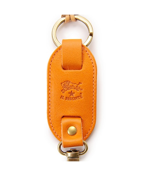 IL BISONTE(イルビゾンテ)の「IL BISONTE / ORIGINAL LEATHER / KEY HOLDER(キーホルダー・レディース・レンガ/オレンジ/ナチュラル/ライトブラウン/グレー/レッド/ダークブラウン/ブラック/グリーン/ネイビー/オリーブ/ホワイト・FREE)」の14枚目の写真