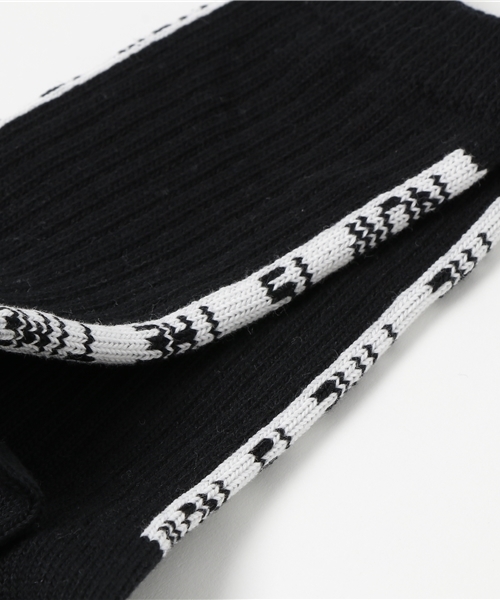 MOUSSY（マウジー）の「CENTER LINE SOCKS（ソックス/靴下・レディース・ホワイト系その他/レッド/ブラウン系その他・FREE）」の5枚目の写真