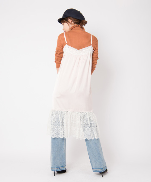 LAYMEE（レイミー）の「Vintage wide denim（デニムパンツ・レディース・インディゴブルー・L/M）」の14枚目の写真