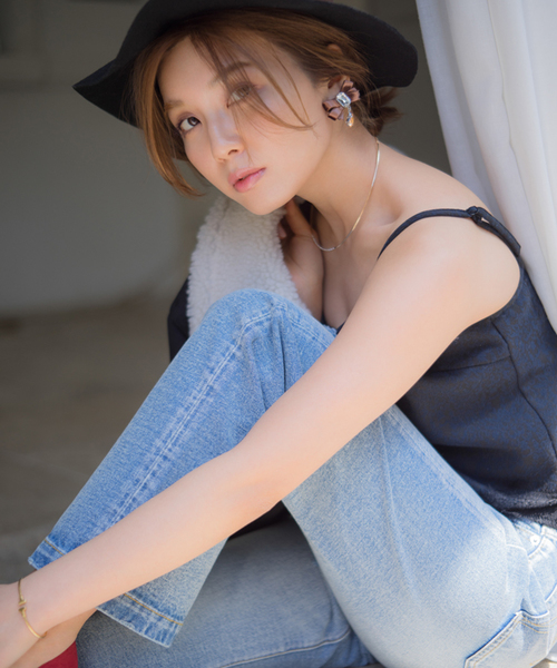 LAYMEE（レイミー）の「Vintage wide denim（デニムパンツ・レディース・インディゴブルー・L/M）」の17枚目の写真