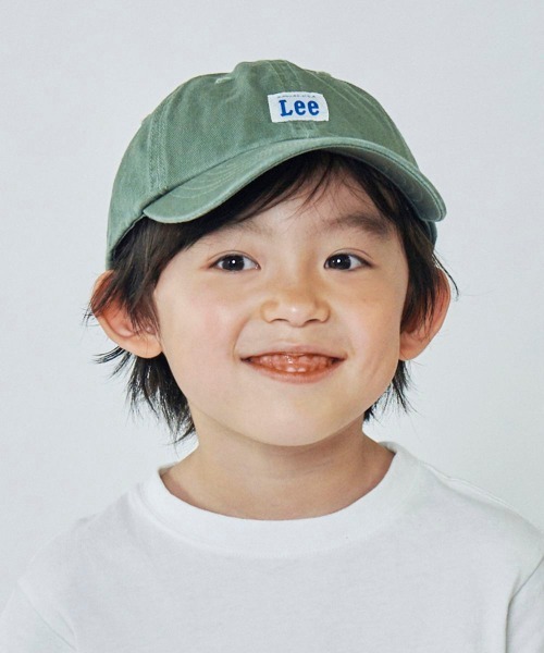 Lee（リー）の「【LEE】KIDS LOW CAP COTTON TWILL / 【リー】キッズ ロウ キャップ コットン ツイル オーバーライド（キャップ・キッズ・ワイン/ベージュ/ブラック/ホワイト/ネイビー/グリーン/ピンク/グレー/ブルー/オレンジ/オレンジ系その他/イエロー/レッド/カモフラージュ/グリーン系その他・53-55cm/FREE）」の18枚目の写真