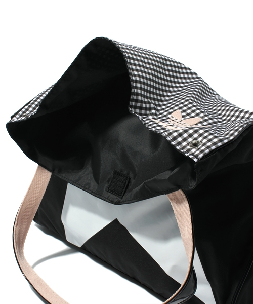 adidas Originals(アディダスオリジナルス)の「WMN SY SHOPPER STAR ★柄ショッパー(トートバッグ・レディース・ブラック・ONE SIZE)」の6枚目の写真