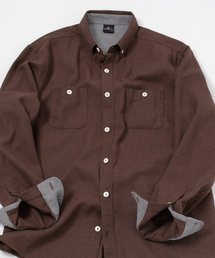 MONO-MART | レギュラーカラーフランネルシャツ 2017AW(MONO-MART)(シャツ/ブラウス)