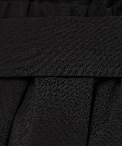 Honeys(ハニーズ)の「【ドット/水玉/無地】ラッピングウエストワイドパンツ(その他パンツ・レディース・ブラック系その他/ブルー系その他/ブラック/オレンジ・M/L/S)」の10枚目の写真