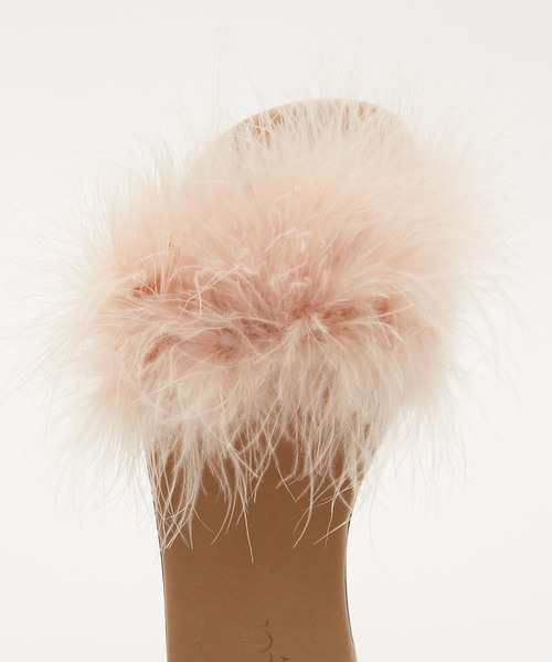 AMERICAN RAG CIE（アメリカンラグシー）の「CHIARA　キアラ　フェザーサンダル（サンダル・レディース・ベージュ/ライトブルー/ピンク/ブラック・36/38/37）」の11枚目の写真