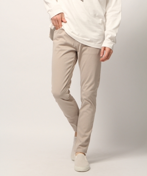 GLOBAL WORK(グローバルワーク)の「ストレッチニットチノスキニー/777095(その他パンツ・メンズ・チャコールグレー/ブルー/ネイビー/ブラック/アイボリー・MEDIUM/SMALL/LARGE/X-LARGE)」の2枚目の写真