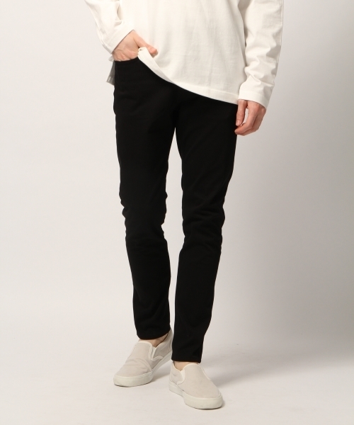 GLOBAL WORK(グローバルワーク)の「ストレッチニットチノスキニー/777095(その他パンツ・メンズ・チャコールグレー/ブルー/ネイビー/ブラック/アイボリー・MEDIUM/SMALL/LARGE/X-LARGE)」の3枚目の写真