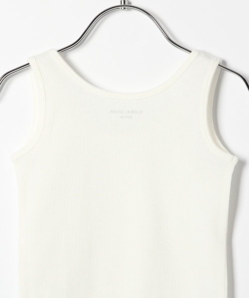 GLOBAL WORK（グローバルワーク）の「【キッズ】テレコタンクトップ（タンクトップ・キッズ・ブラック/ホワイト・SMALL/X-LARGE/XX-LARGE/LARGE/MEDIUM）」の8枚目の写真