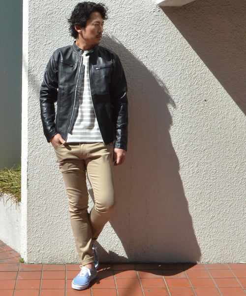 Dickies（ディッキーズ）の「Dickies/ディッキーズ TCツイル ストレッチ スリム パンツ（チノパンツ・メンズ・ベージュ/ブラック/チャコールグレー/ネイビー・28inch/36inch/34inch/30inch/32inch）」の8枚目の写真